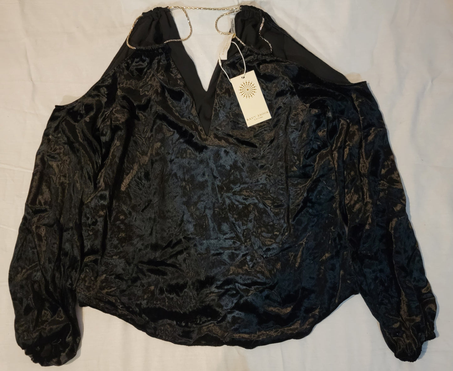 RAMY BROOK - Printed V-Neck Blouse
