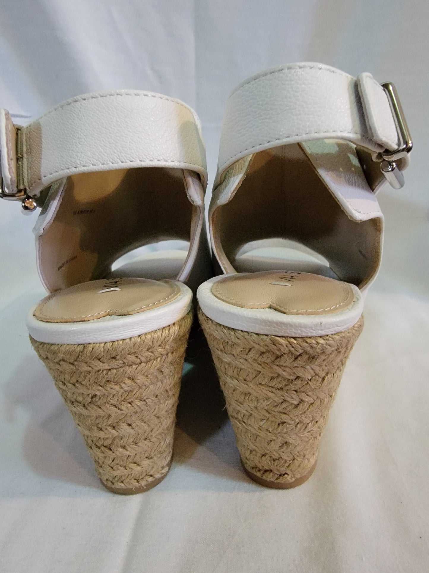 VIA SPIGA - White Espadrilles Wedge Sandals