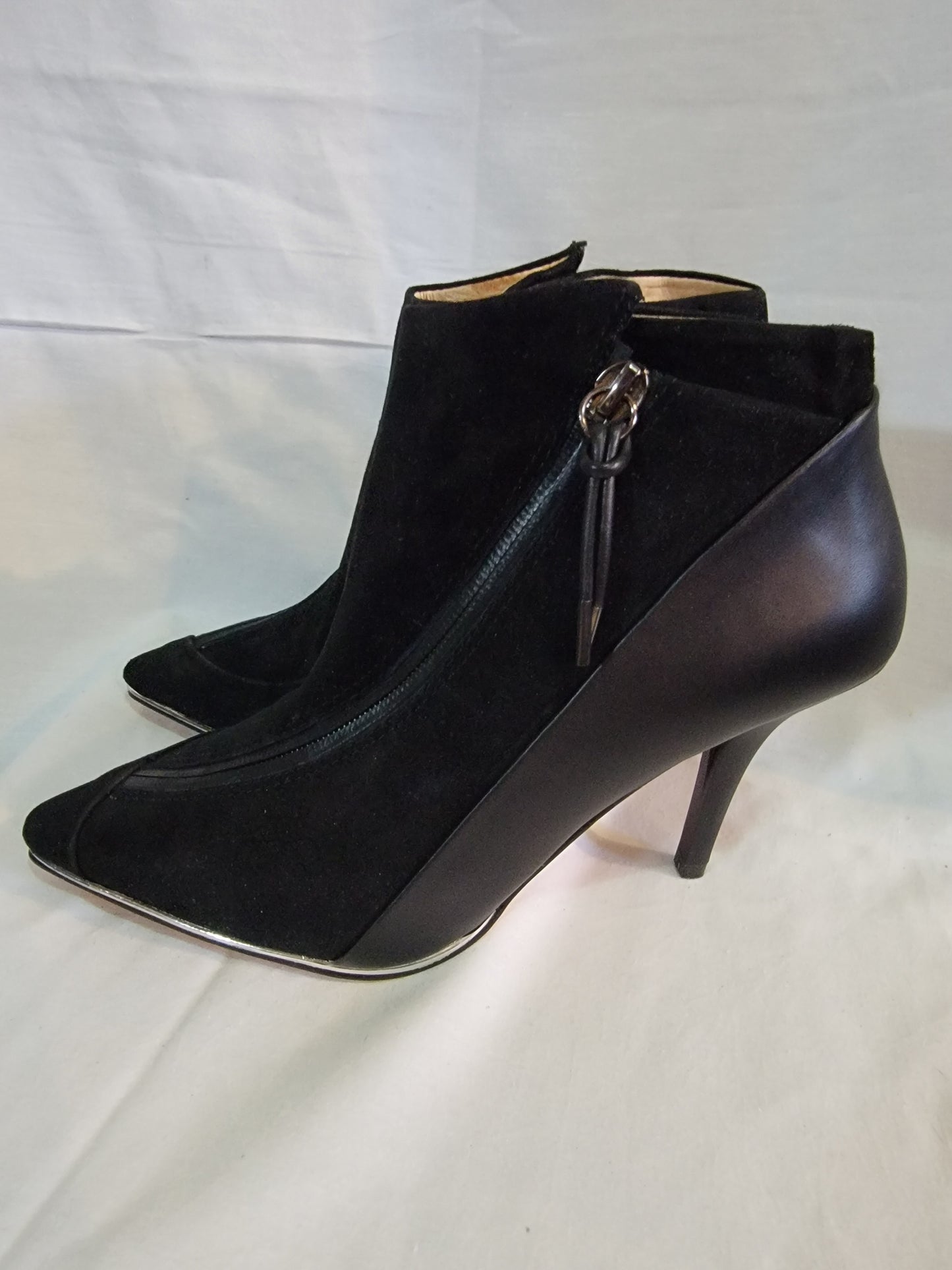 L.A.M.B. - Levi Suede and Leather Boots