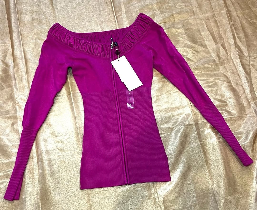 GUESS - Off-The-Shoulder Cardigan