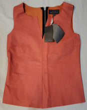 Load image into Gallery viewer, PJK PATTERSON J. KINCAID - Vena Lamb Leather Shell Tank