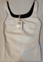 Load image into Gallery viewer, INTERMIX EXCLUSIVE - White Faux Leather Tank Top