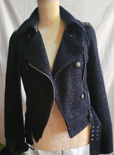 GUESS - Tweed Moto Jacket