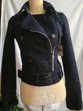 Load image into Gallery viewer, GUESS - Tweed Moto Jacket