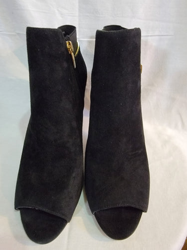 MARC FISHER - Black Suede Booties