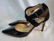 Load image into Gallery viewer, J. Renee - Leather and Suede Strap Pumps