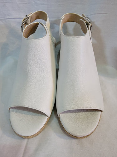 VIA SPIGA - White Espadrilles Wedge Sandals