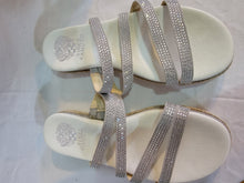 Load image into Gallery viewer, VINCE CAMUTO - White Genuine Leather Strappy Espradille Sandals