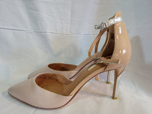 HALOGEN - Nude & Silver Heels