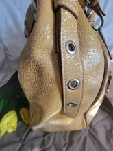 Load image into Gallery viewer, VIA REPUBBLICA - Mustard Enamel Shoulder Bag