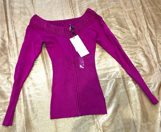 GUESS - Off-The-Shoulder Cardigan